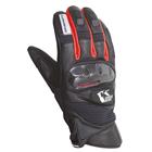 Мотоперчатки ”KOMINE Goose Down Gloves”, короткие, черно-красные