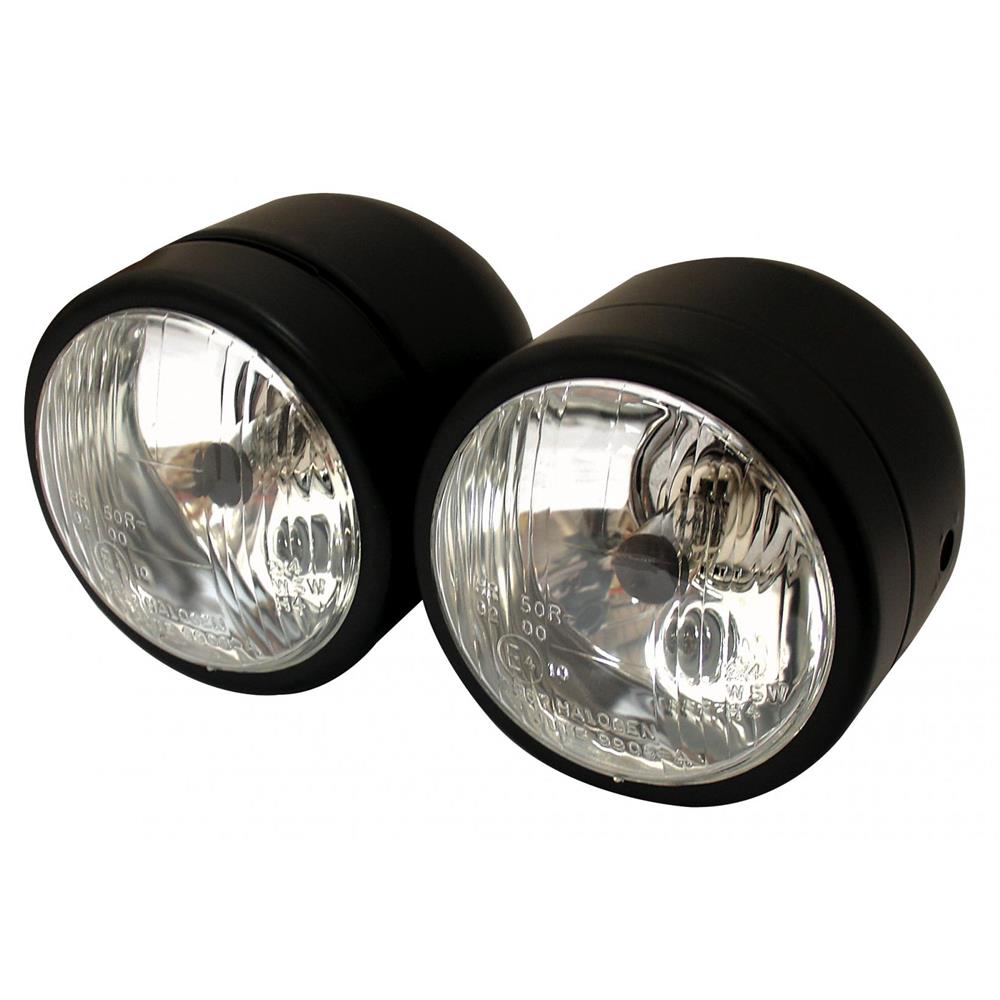 55w Headlight Black