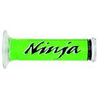 Ручки руля ”Harri's Kawasaki Ninja”, зеленые