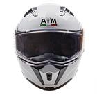 AiM шлем модуляр термопласт JK906 белый